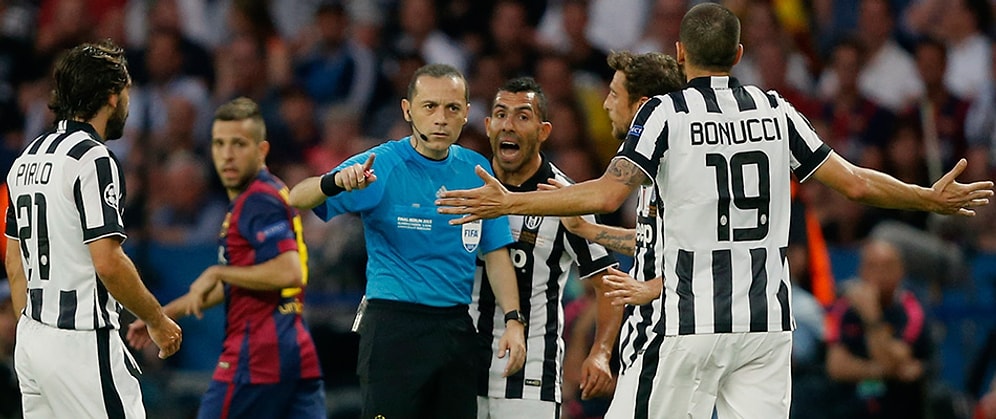 Cüneyt Çakır'ın Şampiyonlar Ligi Finalini Yönetmesine Sosyal Medyadan Tepkiler