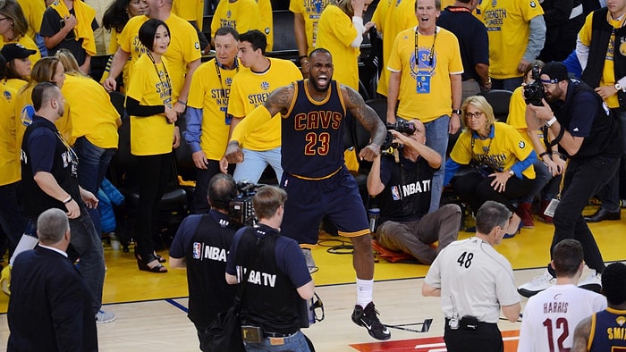 Lebron James'in İnanılmaz Performansı Cavaliers'a Galibiyeti Getirdi