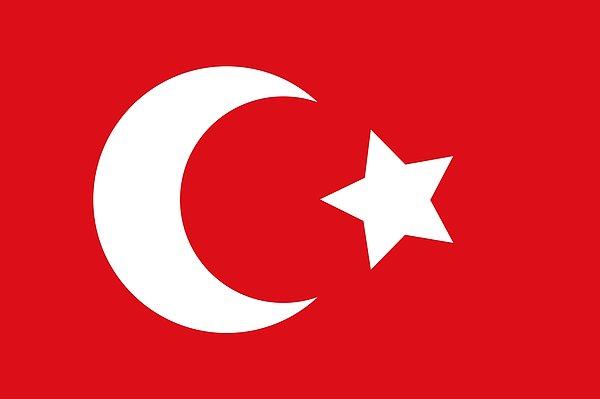 10. 5 Köşeli Yıldıza Sahip İlk Türk Bayrağı