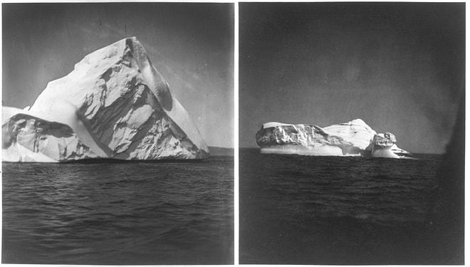 Bu Fotoğraf ve Tablolar Buz Dağlarının İlk Görüntüleri Olabilir