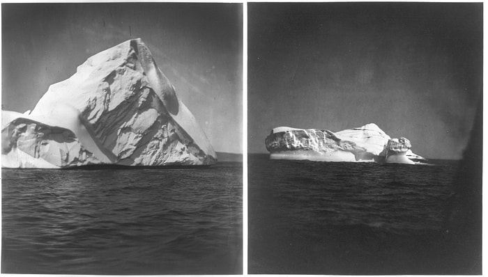 Bu Fotoğraf ve Tablolar Buz Dağlarının İlk Görüntüleri Olabilir