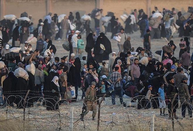 IŞİD Militanları Sınırdaki Kalabalığı Dağıttı