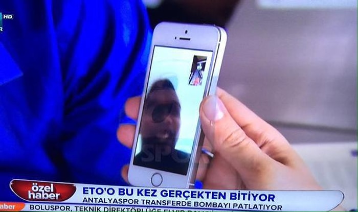 Antalyaspor, Eto'o ile FaceTime Üzerinden Anlaştı