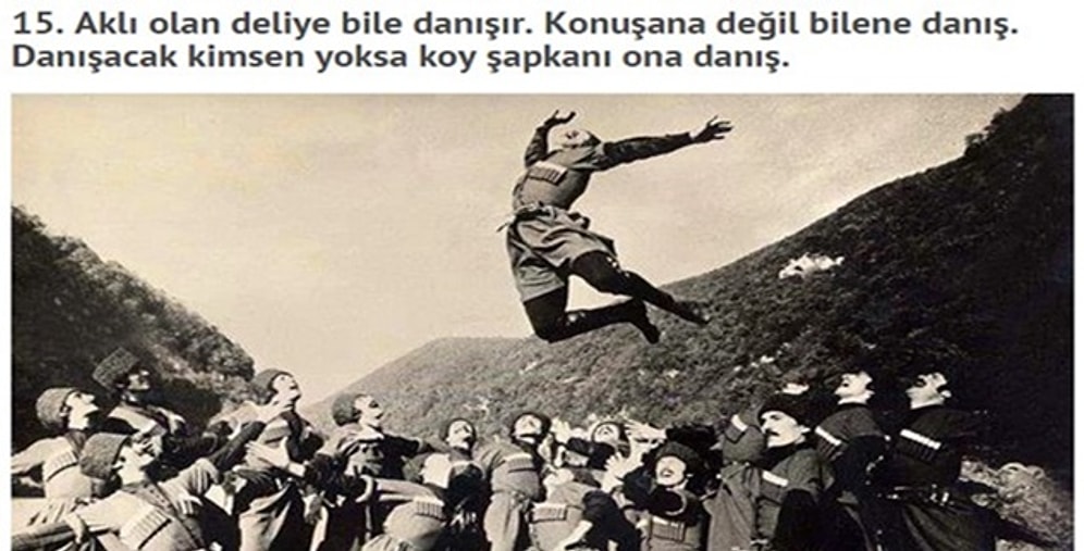 Kafkasya'nın Bilgeliğini Gözler Önüne Seren 29 Çerkes Atasözü