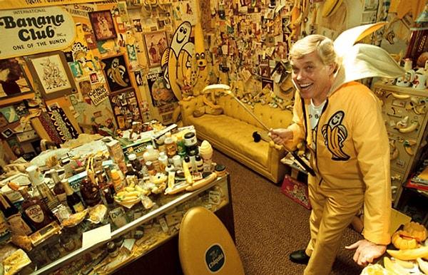 16. Kaliforya'da bir şehirde Muz Kulübü Müzesi (The Banana Club Museum) bulunmaktadır. Adından da anlaşılacağı üzere muzdan yapılmış ve muza benzetilmiş envai çeşit her şeyi barındırıyor.