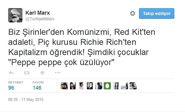 7. Çocuklara gıpta ile bakar...