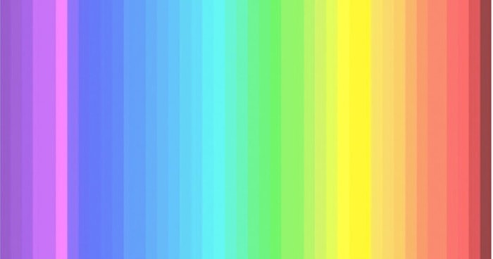 İnsanların Sadece %25'inin Tüm Renkleri Görebildiği Bu Resimde, Sen Kaç Renk Görüyorsun?