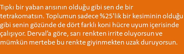 32 ile 39 Arası Farklı Renk Görenlere