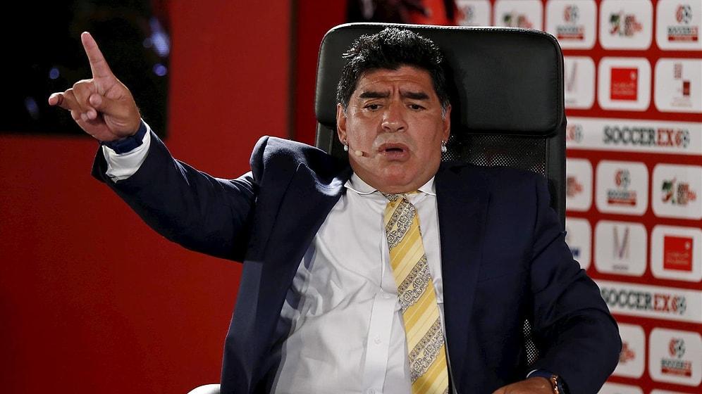 "Maradona FIFA Başkanlığına Aday"