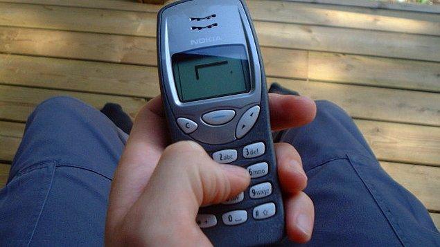 6. Later on, we had Snake 2, Snake 3 and so on, and we were able to play them on other phones, as well.  But 3210 was the easiest one to play it on…