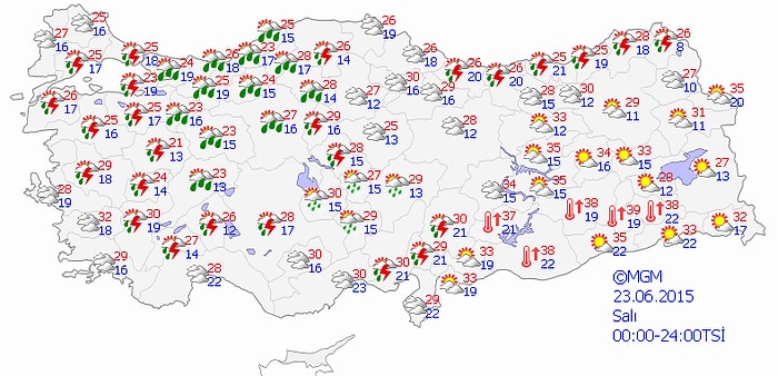 Meteoroloji'den Yine 'Kuvvetli Yağış' Uyarısı...