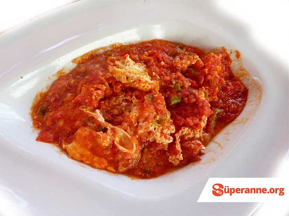 1 Tabak Menemen Kaç Kalori?