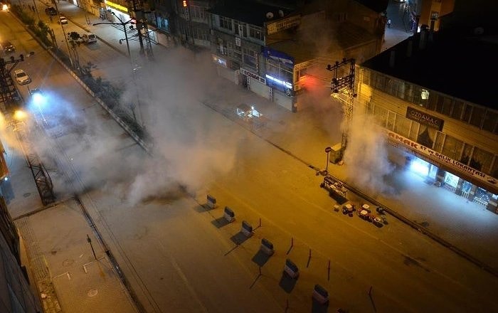 Yüksekova'da Kobani Gerginliği