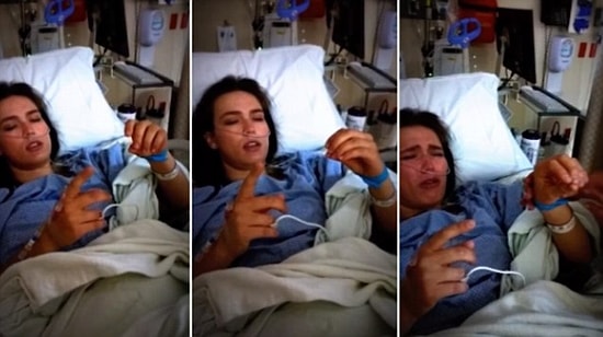 Ameliyat Sonrası Narkozun Etkisiyle Pacman Oynadığını Sanan Kız