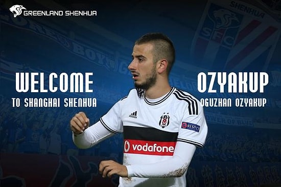 Hacker'lar, Beşiktaş'lı Oğuzhan Özyakup'u Shanghai Shenhua'ya Transfer Etti