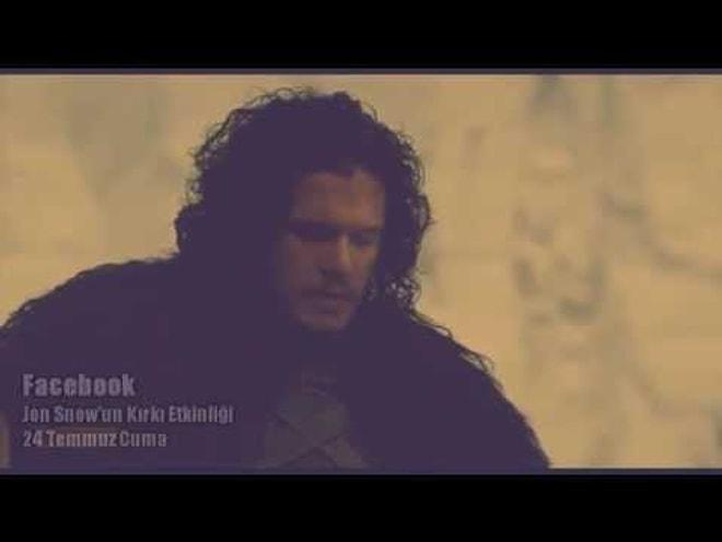Seçilmiş Son Lord Kumandan Jon Snow'un Kırkı Etkinliği - Serin Sesler