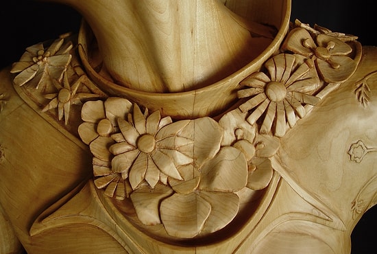 "Stefanie Rocknak"tan Birbirinden Güzel 11 Ahşap Heykel Çalışması