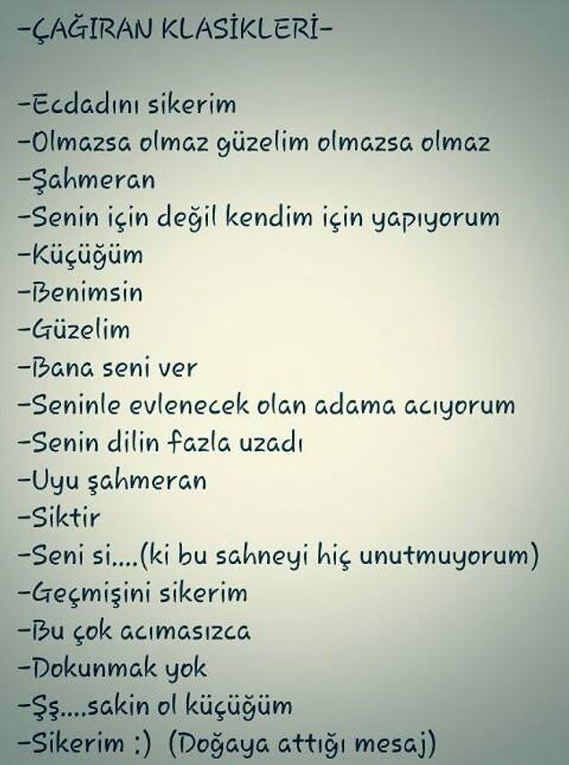 1. Yabancı'yı ve güzel yazarını asla unutmamak ve her zaman çok sevmek.