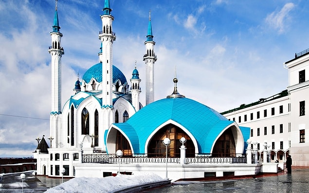16. Kul Şerif Camii, Kazan, Tataristan Özerk Cumhuriyeti