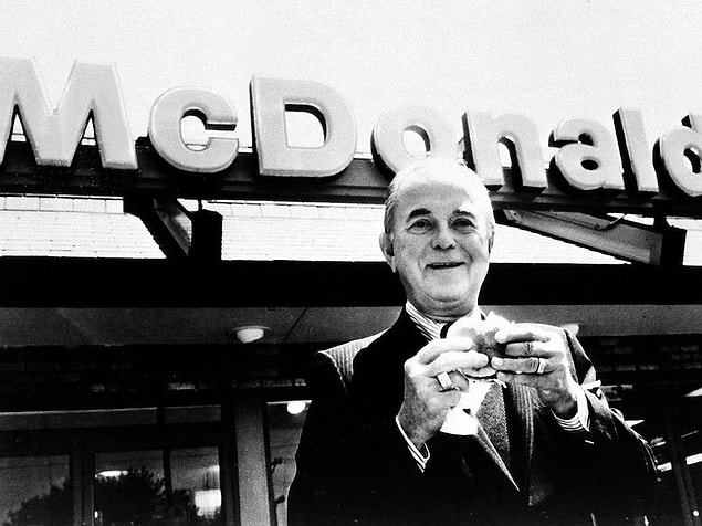 18. Ray Kroc - McDonals'ı satın alan ve büyüten insan