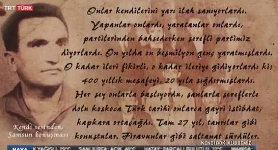 TRT Ekranlarında Atatürk'e Hakaret: 'Yediler, İçtiler, Kustular'
