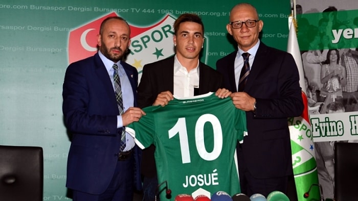 Bursaspor, Josue'yi 1 Yıllığına Kiraladı