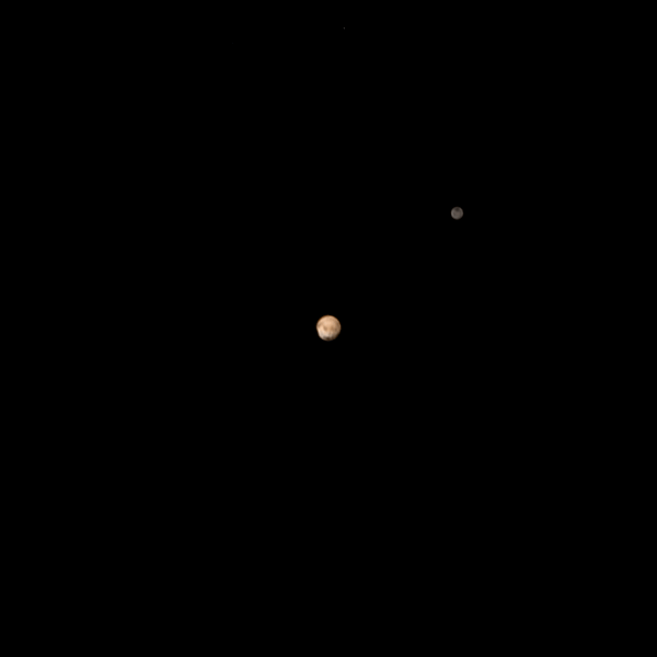 Plüton ve uydusu Charon