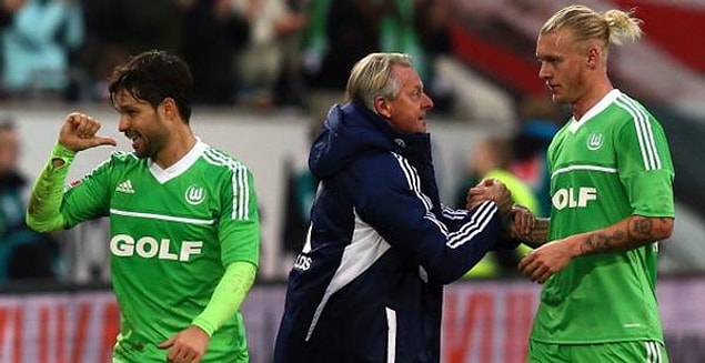 10. 2012 | Diego Ribas, Simon Kjaer (Wolfsburg)