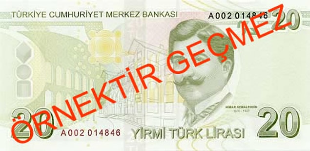 Örnektir 20 TL'si aldın!