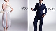 Erkek ve Kadın Modasında Son 100 Yılı Özetleyen 12 Gif