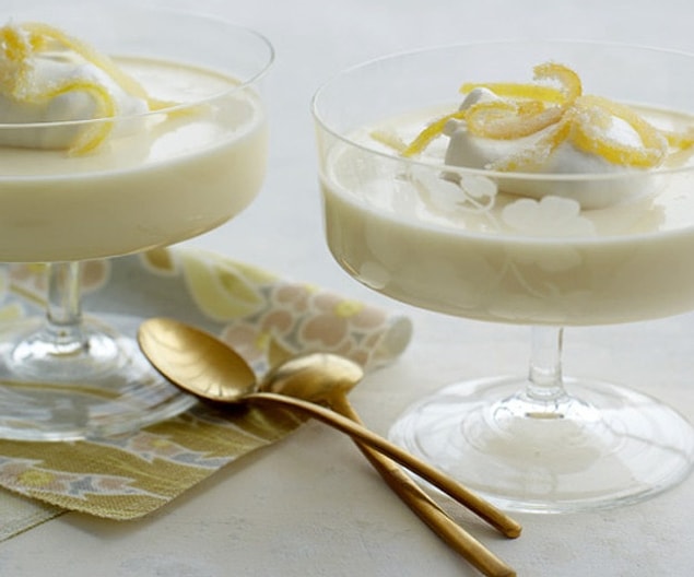 13. Limon + Krema + Şeker = Limonlu Puding