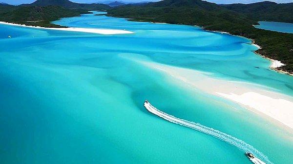 1. Whitehaven Sahili, Witsunday Adaları, Avustralya