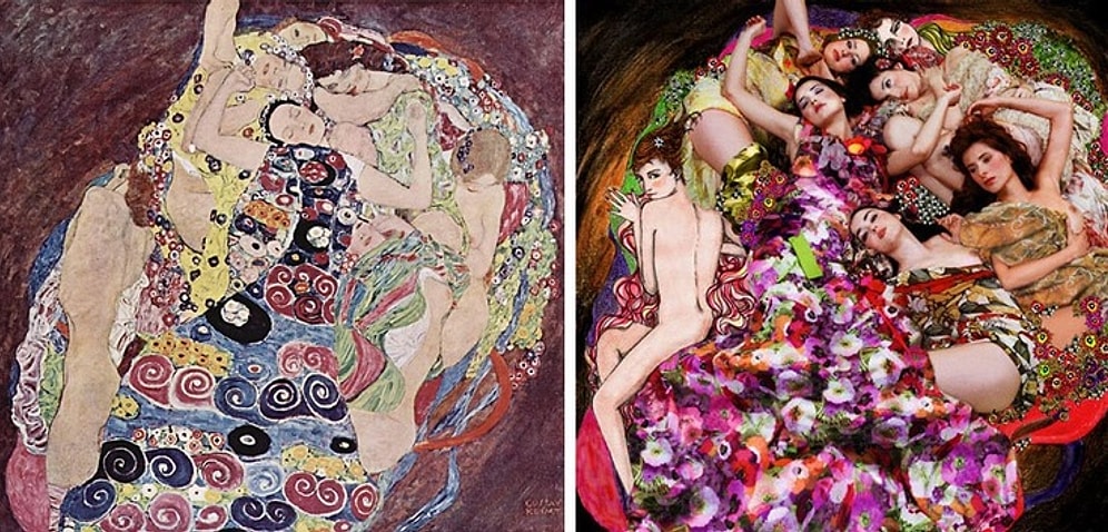 Gustav Klimt Tablolarına Yapılmış 10 Başarılı Canlandırma