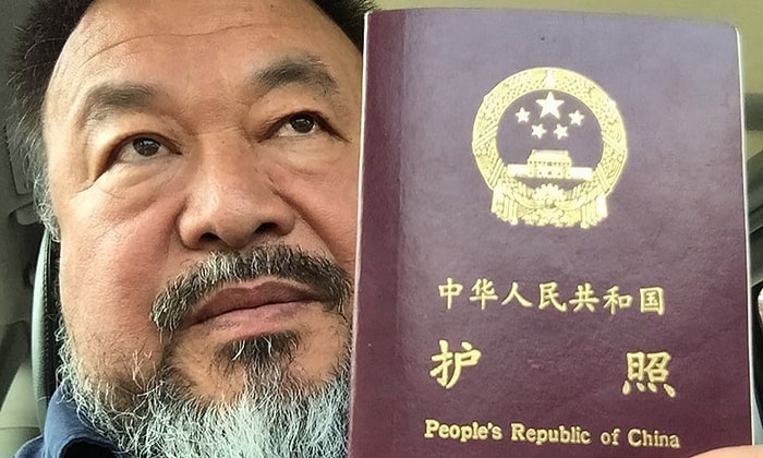 Yasaklı Sanatçı Ai Weiwei Artık Seyahat Edebilecek