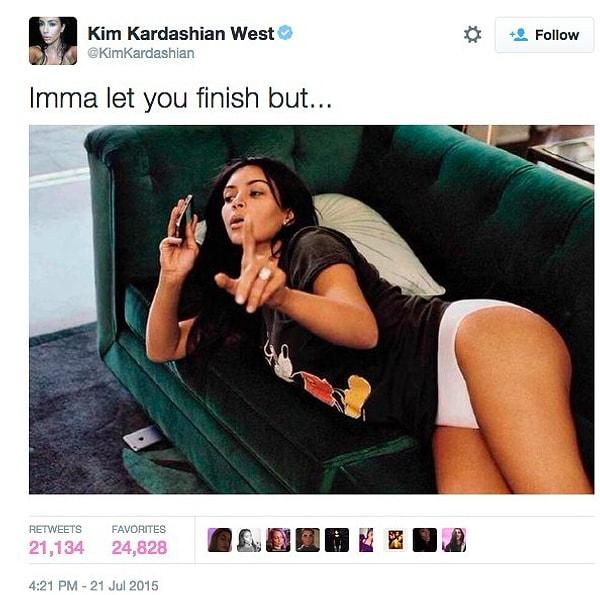 Tam olay yatıştı derken, Paris' te bulunan Kim Kardashian da, iddia ettiğine göre istemeden de olsa olaya dahil oldu.