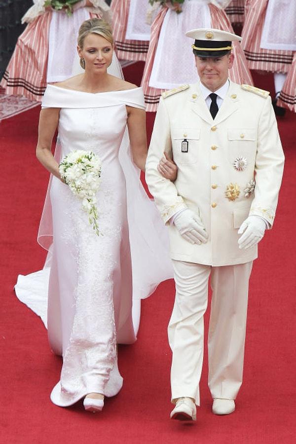 20. Prenses Charlene ve Monaco Prensi Albert