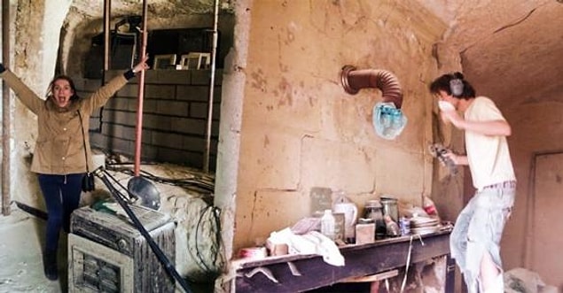 Çalıştıkları sürece her kuruşu biriktiren çift, sonrasında ise evdeki her işi beraberce yaptılar