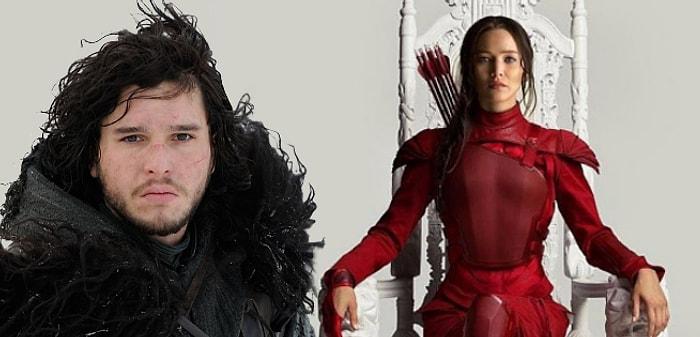 Açlık Oyunlarının Katniss'i Jon Snow'a Karşı