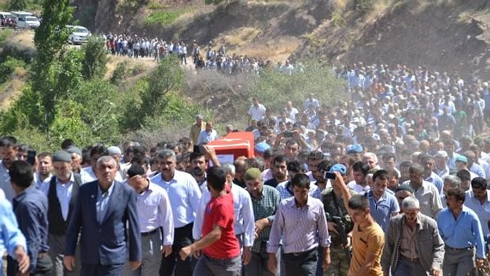 Ağrı'daki Saldırıda Şehit Olan Askerler Toprağa Verildi