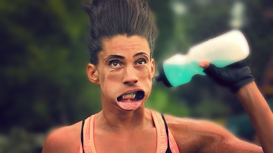 Güçlü Hava Akımı Karşısında Şekilden Şekle Giren Ağızlar