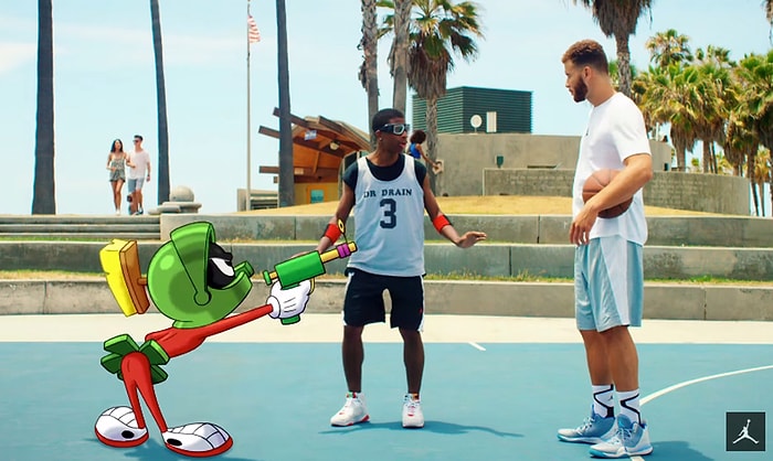 Blake Griffin'li Space Jam Tadında Air Jordan Reklamı