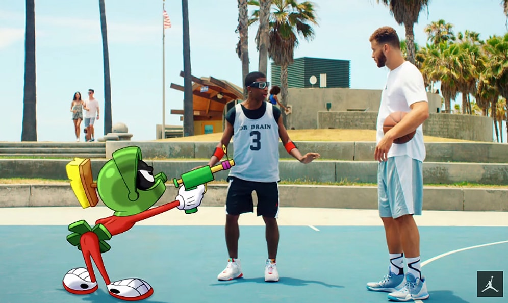 Blake Griffin'li Space Jam Tadında Air Jordan Reklamı