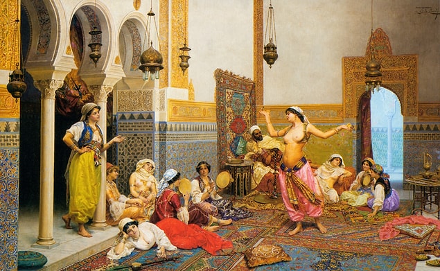 19. Harem konusunda Frenkler ve batılı ziyaretçiler yadırgayıcı.