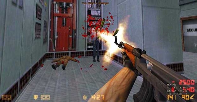 9. Hostages from Counter-Strike