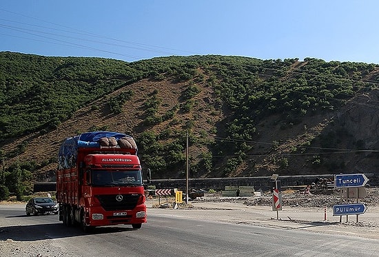 Tunceli-Erzincan Karayolu Ulaşıma Açıldı