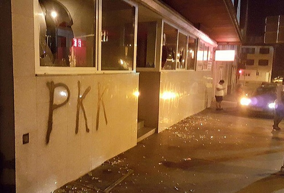 PKK'lılar Almanya'da Camiye Saldırdı