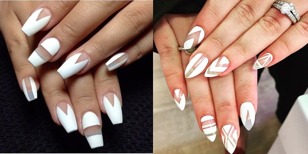 French Maniküre Alternatif Olarak Yapılabilecek Fevkaladenin Fevkinde 24 Nail Art Örneği