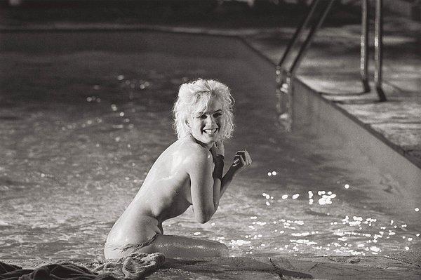 12. Marilyn Monroe, Something's Got to Give (1962) filminin setindeyken.