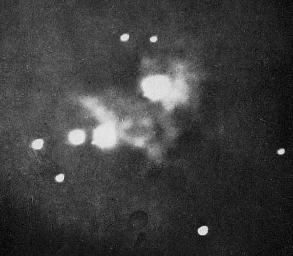 2. Orion Nebula'nın ilk fotoğrafı, 1880, Henry Draper