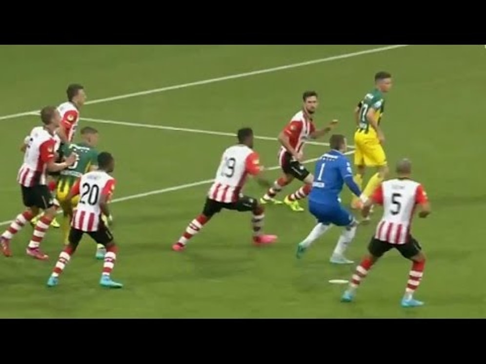 Kaleciden Son Dakikada Uçan Topuk Golü